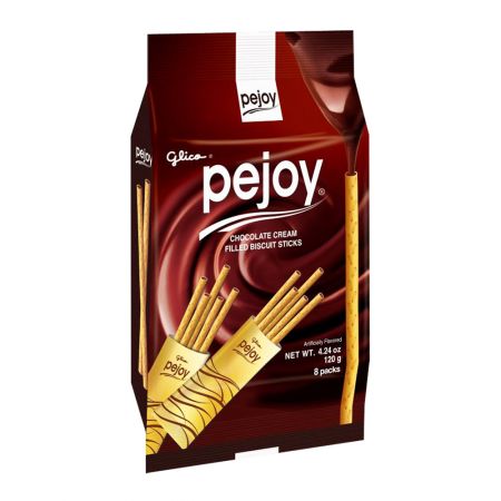 Pejoy Chocolate Cream Filled Biscuit Sticks Family Pack