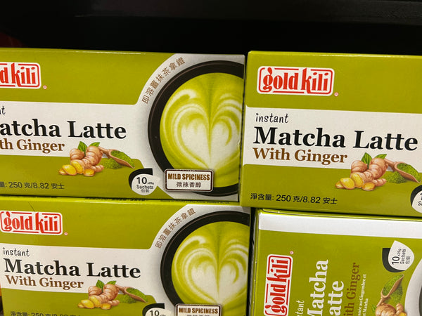 INSTANT MATCHA LATTE (WITH GINGER)